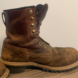 Irish Setter Dark Brown Leather Boots